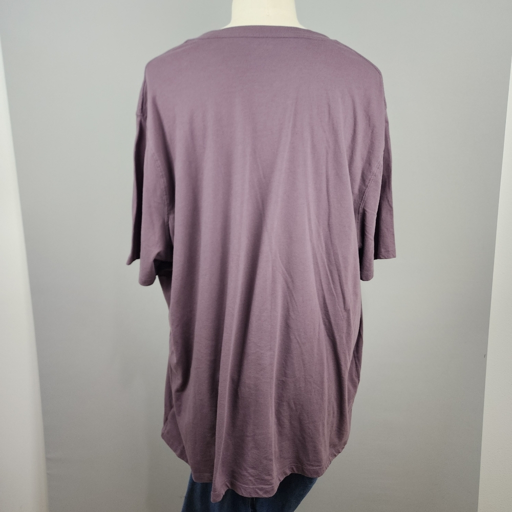 Old Navy Tee Shirt - Sz 4xl - Purple Mauve - Picture 4 of 6